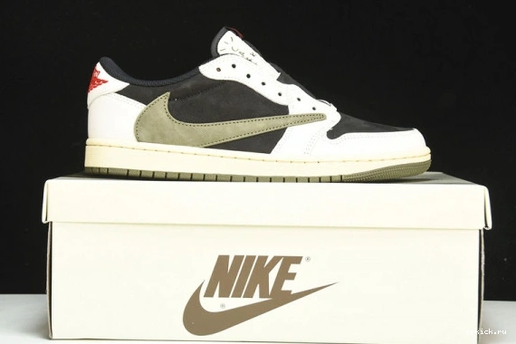 Rep EP Jordan 1 Retro OG SP Scott Low DZ4137-106 Travis Olive 1225